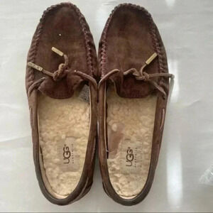 Ugg Australia Ansley 1650 chestnut slippers, womens USA 7
